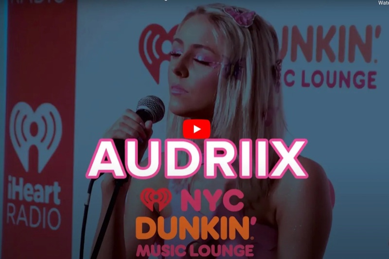 Dunkin Latte Lounge — Audriix Performs Live At The NYC Dunkin' Music Lounge